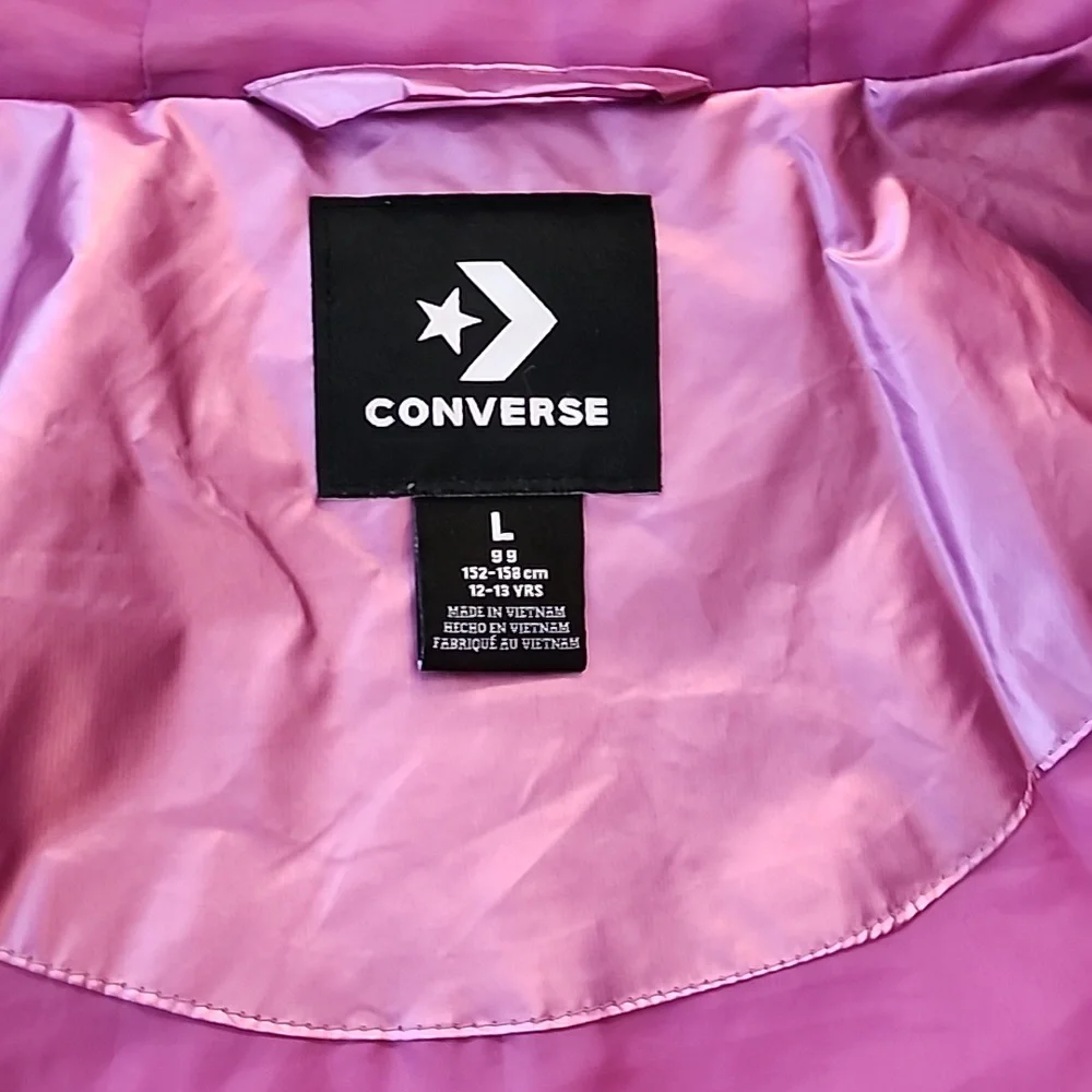 Converse Full Zip Metallic Jacket